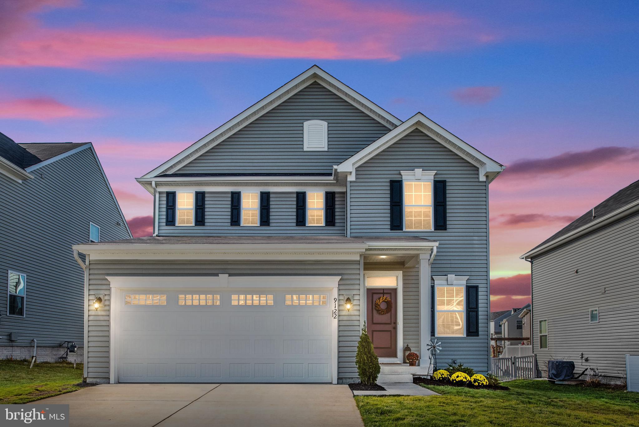 This beautiful two year old Allegheny (open floor plan) model by Ryan Homes is ready for its new owners. Located in the highly sought after Lees Parke subdivision just minutes from I95, the VRE, Spotsylvania Regional Hospital, shopping and so much more. All four bedrooms are on the upper level as well as two full bathrooms, and the laundry room - no more lugging loads of laundry up and down the stairs. The basement is finished with an open concept, and additional unfinished space for your custom design. The outdoor entertaining area features a stamped concrete patio, and 17' x 12' covered area with additional 12' privacy screening it is truly one of a kind. Schedule a time to tour this beautiful home, and make your move in 2023.
