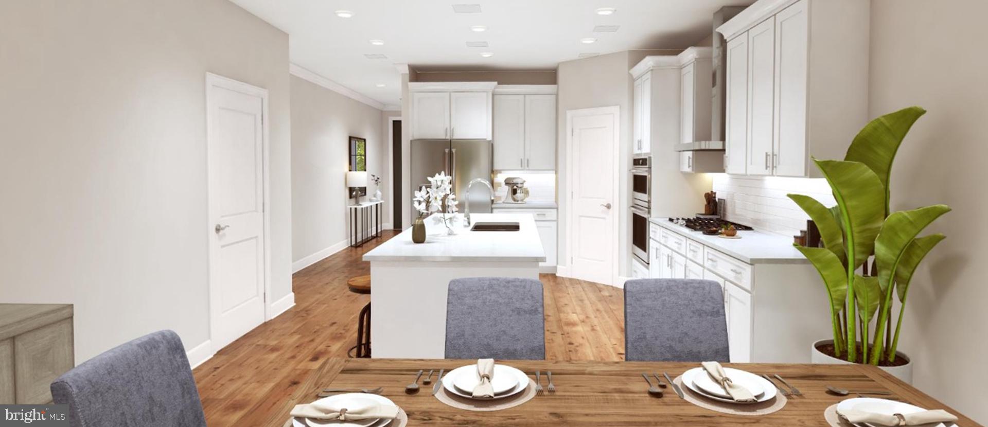The Landry is one of Stanley Martin's newest main-level living home designs featuring a smart open-c