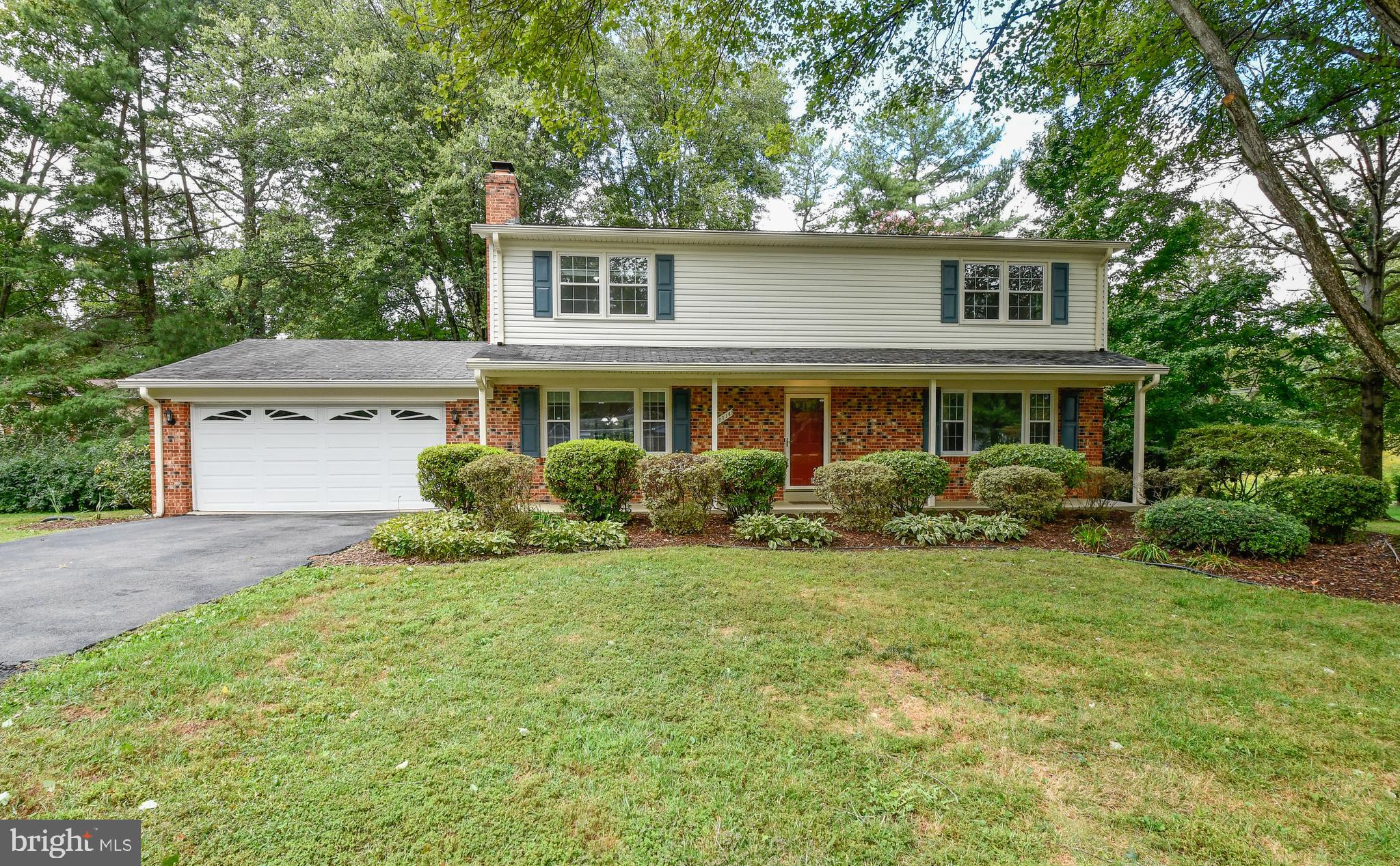 Welcome home!  This colonial home in Orange Hunt Estates West has been  renovated and boasts 4 spaci