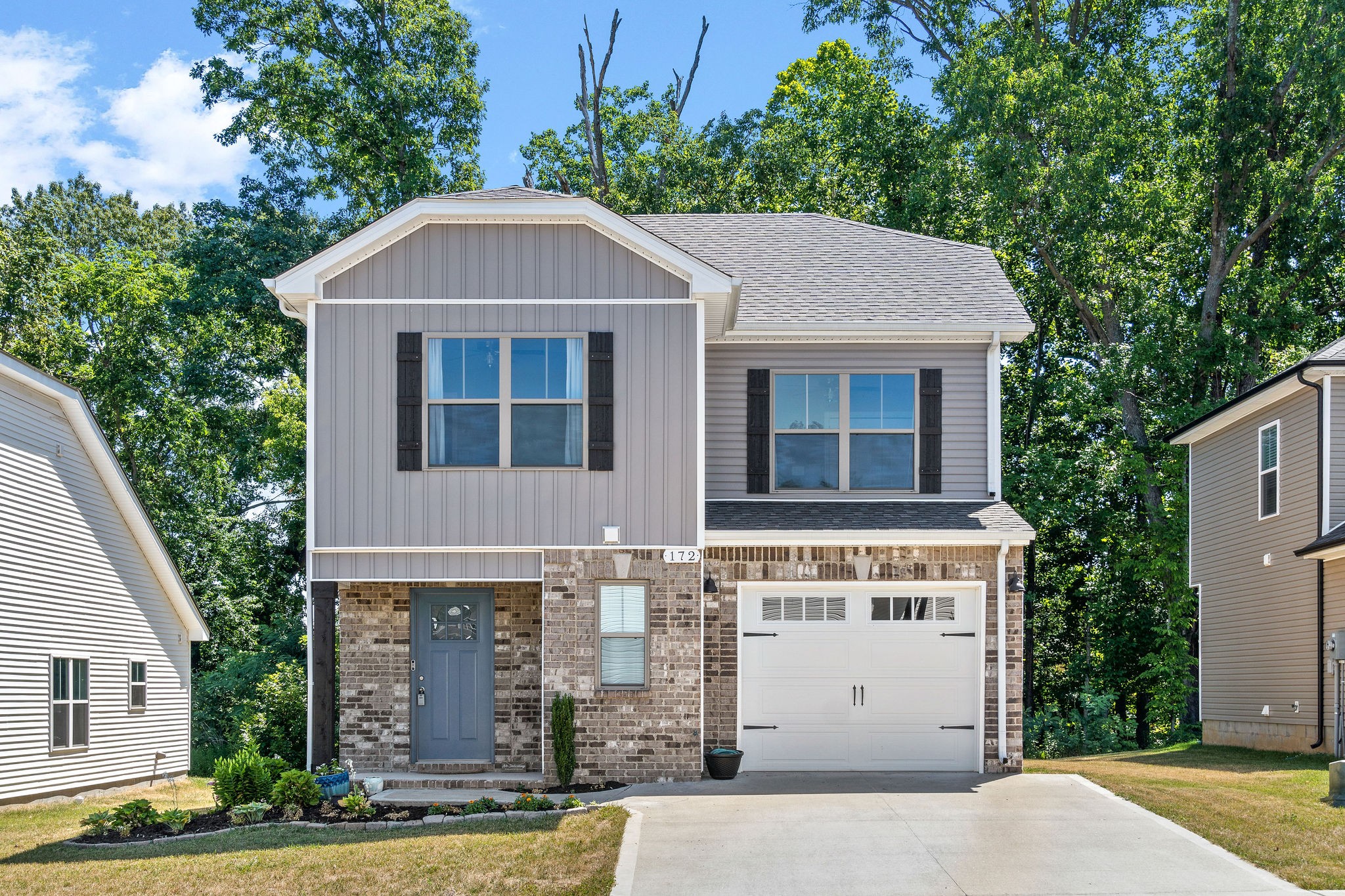 Welcome Home to 172 Waterwheel - Lancashire Floor Plan - White & Grey Cabinetry/Granite Counters/Stainless Steel Appliances Convey - Like NEW Home - Great Open Floor Plan Downstairs for Entertaining - Spacious 2nd Floor - Large Room Sizes - This is a MUST SEE!