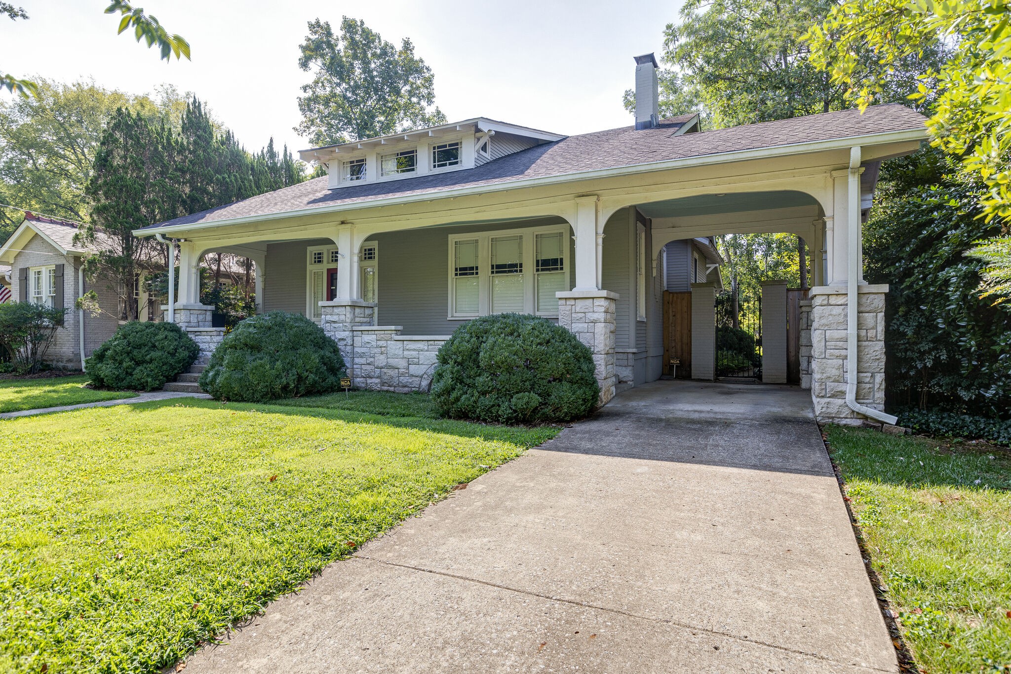 Ridley Wills designed Renovation of this FAB Bungalow in Historic Richland Neighborhood, Stylish yet