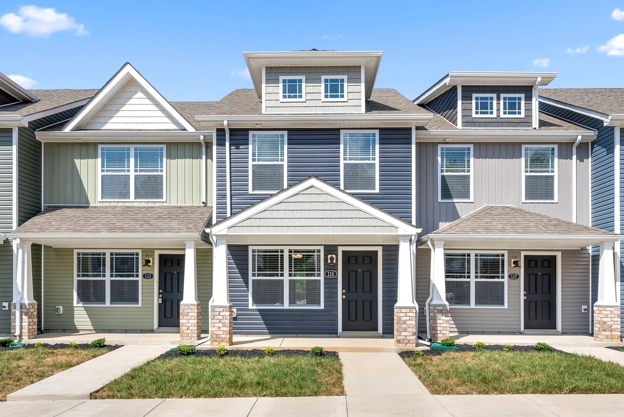 Check Out This Amazing New Construction Townhome located in the Woodland Hills Community - Stainless Steel Kitchen Appliances to include Stove, Dishwasher & Range Microwave - Grey Kitchen Cabinets - Granite Counters in the Kitchen are Standard Selection - LVT Floors Installed on Main Level